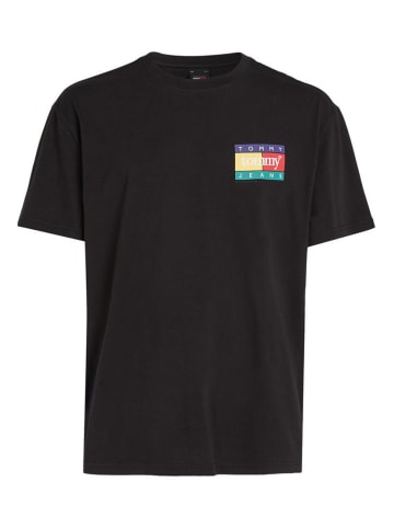 TOMMY JEANS Koszulka w kolorze czarnym