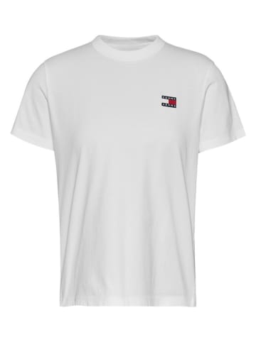 TOMMY JEANS Koszulka w kolorze białym