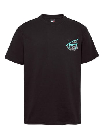 TOMMY JEANS Koszulka w kolorze czarnym