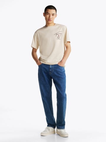 TOMMY JEANS Koszulka w kolorze beżowym