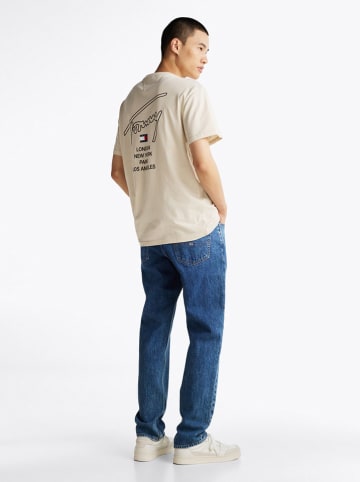 TOMMY JEANS Koszulka w kolorze beżowym