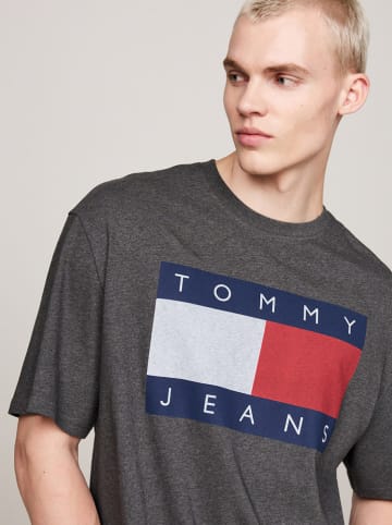 TOMMY JEANS Koszulka w kolorze antracytowym