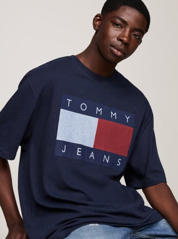 TOMMY JEANS Koszulka w kolorze granatowym