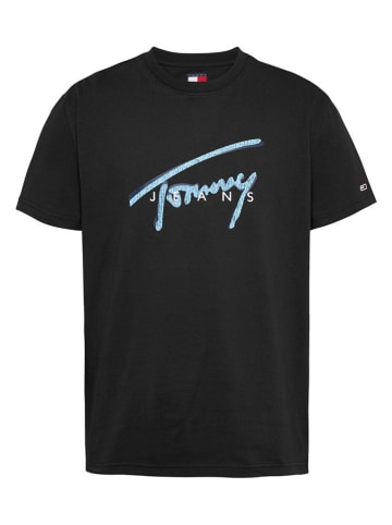 TOMMY JEANS Koszulka w kolorze czarnym