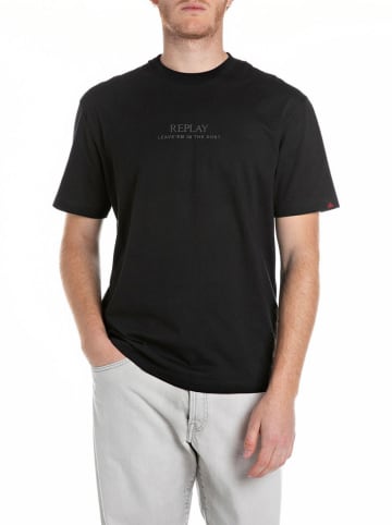 Replay Koszulka w kolorze czarnym