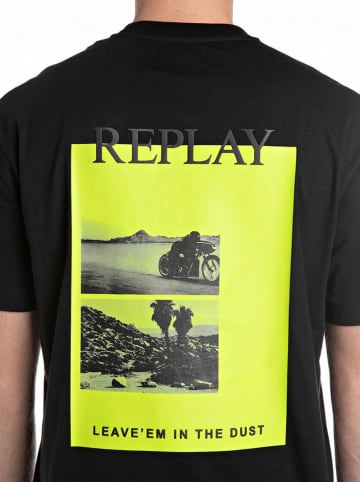 Replay Shirt zwart