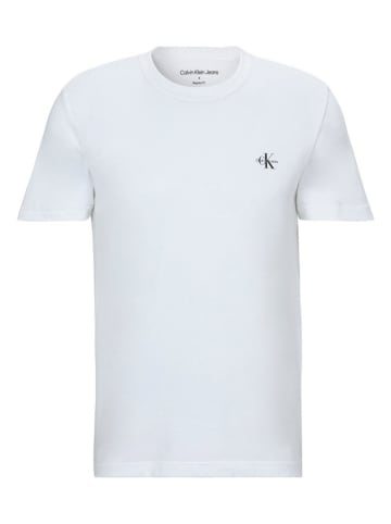 CALVIN KLEIN JEANS Koszulka w kolorze białym