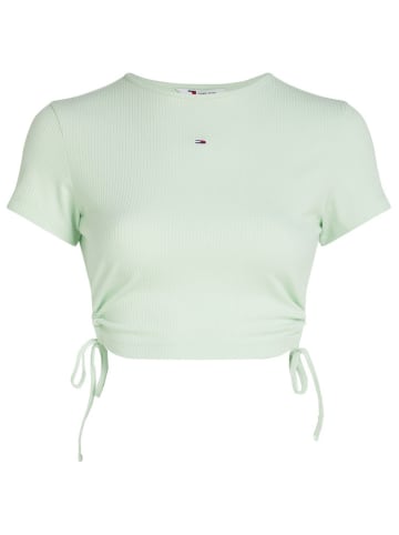 TOMMY JEANS Koszulka w kolorze miętowym