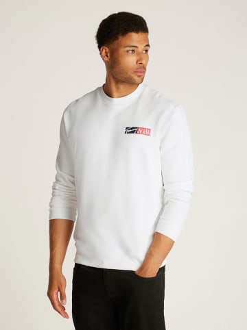 TOMMY JEANS Sweatshirt in Weiß