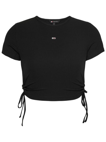 TOMMY JEANS Koszulka w kolorze czarnym