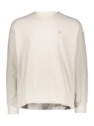 Calvin Klein Bluza w kolorze kremowym