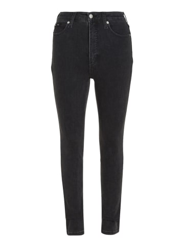 CALVIN KLEIN JEANS Dżinsy - Skinny fit - w kolorze czarnym