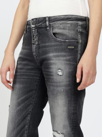 GANG JEANS Dżinsy - Boyfriend fit - w kolorze antracytowym