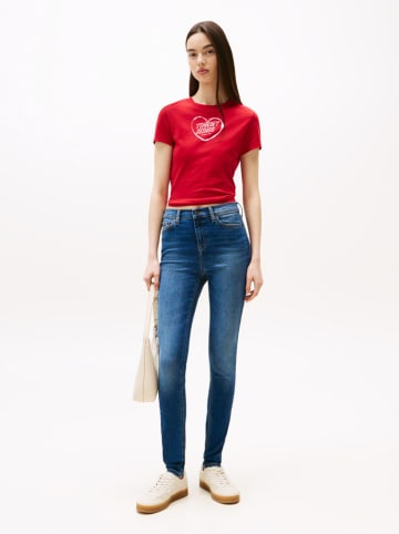 TOMMY JEANS Dżinsy "Nora" - Skinny fit - w kolorze granatowym