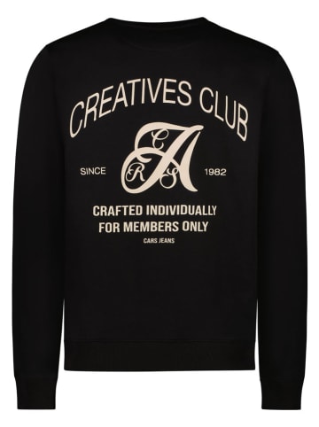 Cars Jeans Sweatshirt "Creato" in Schwarz