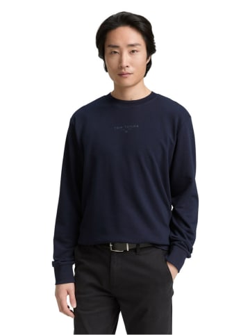 Tom Tailor Sweatshirt in Dunkelblau