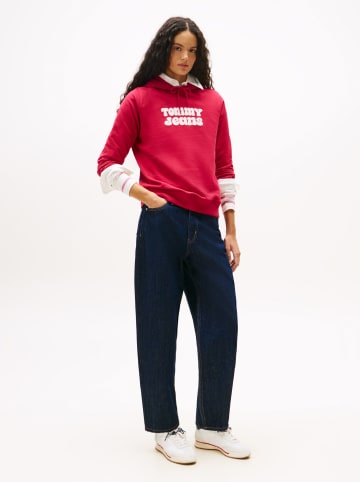 TOMMY JEANS Hoodie rood