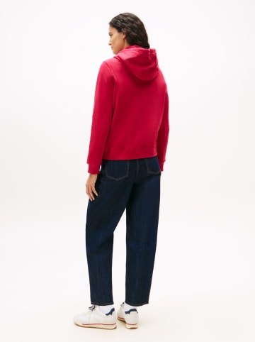 TOMMY JEANS Hoodie in Rot