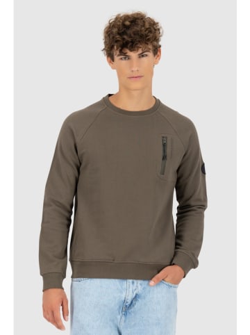 alife and kickin Sweatshirt "Fabio" kaki