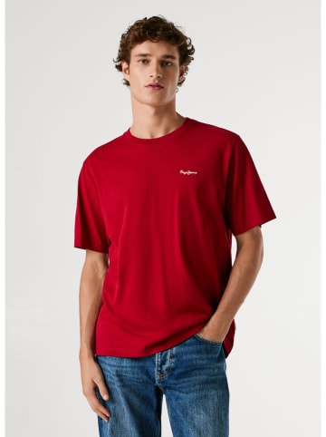 Pepe Jeans Koszulka "Connor" w kolorze czerwonym