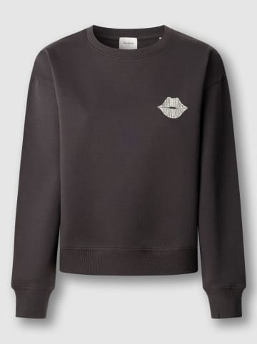 Pepe Jeans Sweatshirt "Letha" in Braun