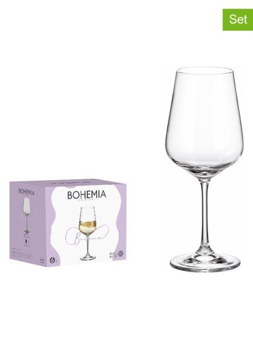 CEGECO Kieliszki (6 szt.) "Borova" do wina - 450 ml