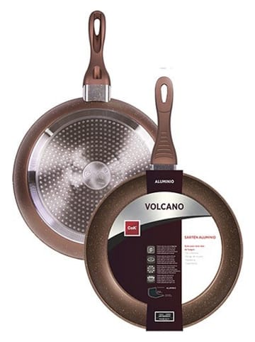 CEGECO Pfanne "Volcano" in Braun - Ø 26 cm