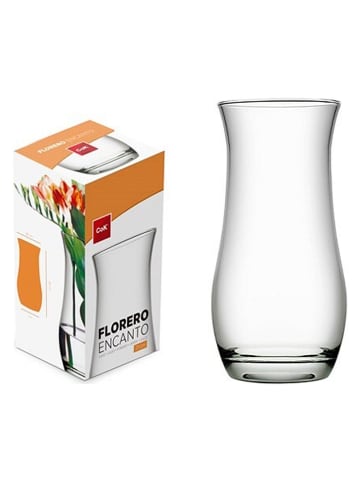 CEGECO Vase "Encanto" in Transparent - (H)20,5 cm
