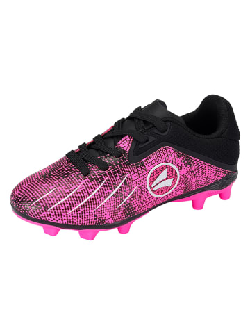 Jako Naturrasen-Fußballschuhe "Vini" in Schwarz/ Pink
