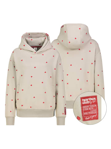 Eight2Nine Bluza w kolorze beżowo-czerwonym