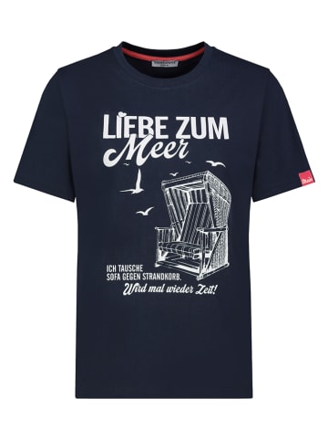 Eight2Nine Shirt in Dunkelblau