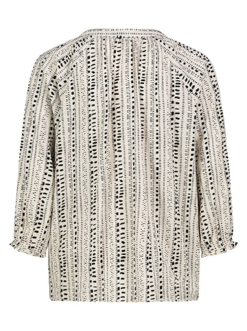 Eight2Nine Bluse in Creme/ Schwarz