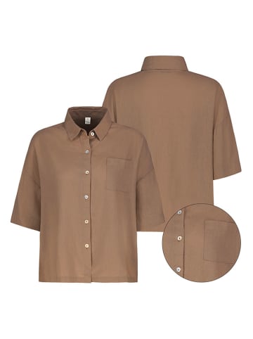 Eight2Nine Bluse in Camel