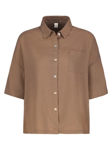 Eight2Nine Bluse in Camel
