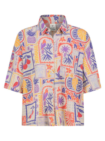 Eight2Nine Koszula w kolorze fioletowo-pomarańczowym