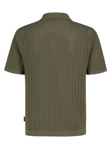 Eight2Nine Koszulka polo w kolorze khaki