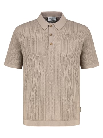 Eight2Nine Koszulka polo w kolorze beżowym