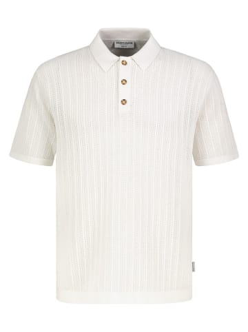 Eight2Nine Koszulka polo w kolorze kremowym