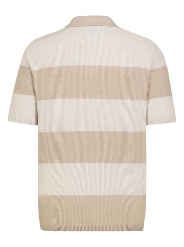 Eight2Nine Koszulka polo w kolorze beżowym