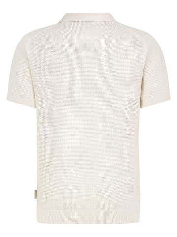 Eight2Nine Koszulka polo w kolorze kremowym