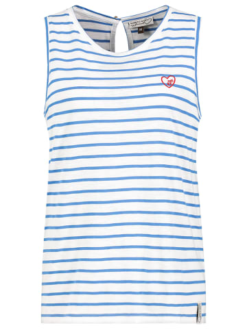 Eight2Nine Top w kolorze błękitno-białym