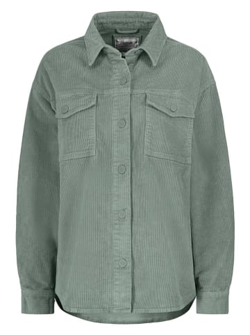 Eight2Nine Koszula sztruksowa w kolorze zielonym