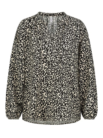 Eight2Nine Bluzka w kolorze czarno-kremowym