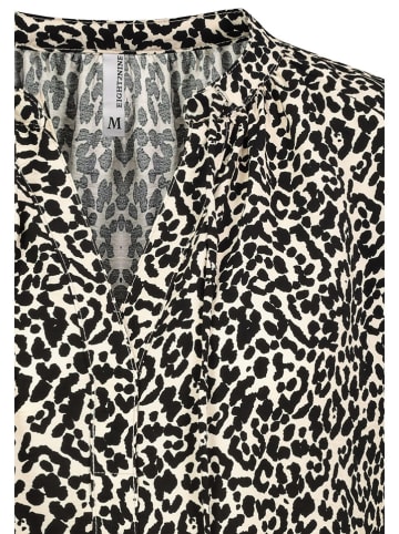 Eight2Nine Bluzka w kolorze czarno-kremowym