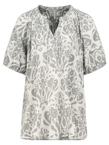 Eight2Nine Bluzka w kolorze biało-szarym