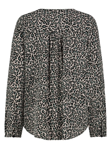 Eight2Nine Bluzka w kolorze beżowo-zielonym