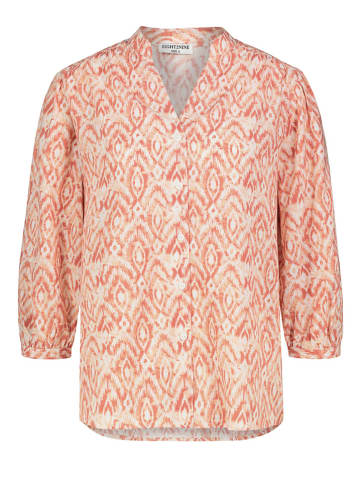 Eight2Nine Bluse in Koralle/ Weiß