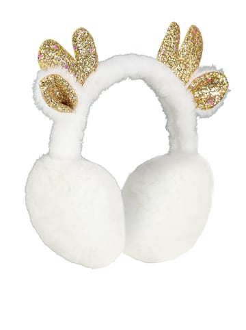 Eight2Nine Plüsch-Ohrenschützer in Weiß