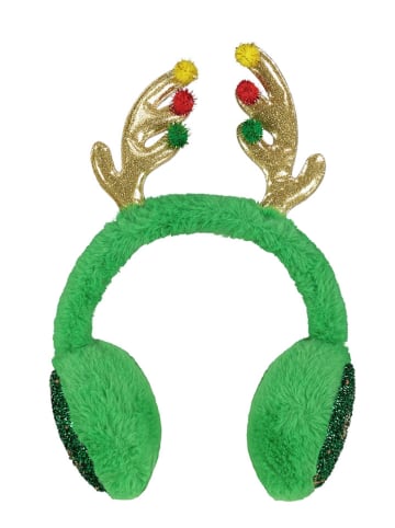 Eight2Nine Plüsch-Ohrenschützer in Grün