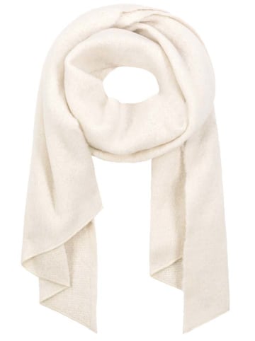 Eight2Nine Szal w kolorze kremowym